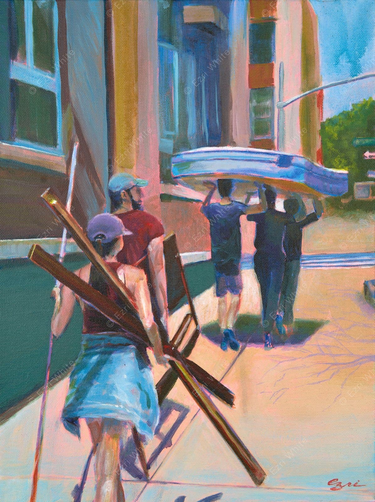 Moving Day - Print (12x9)