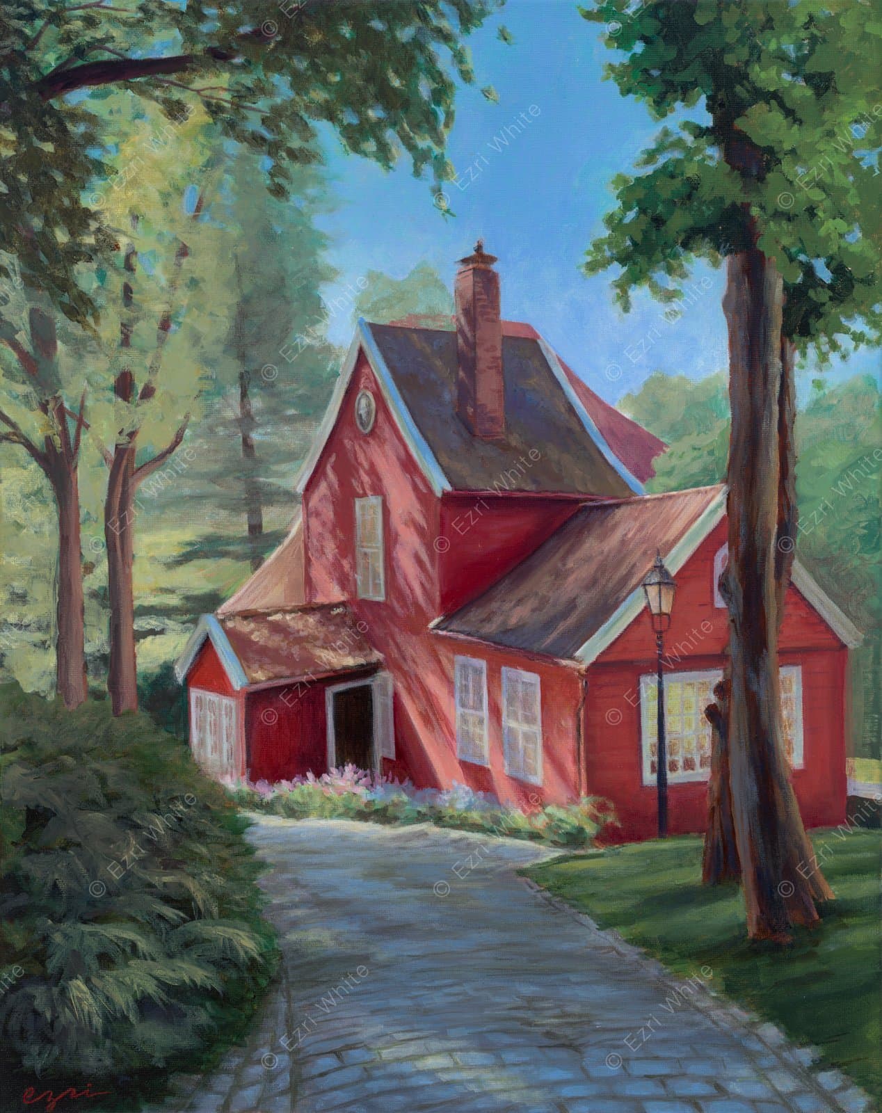 Old House In Bergen Norway - Print